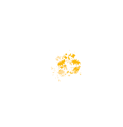 Logo flor Flores gerber blanco mediano