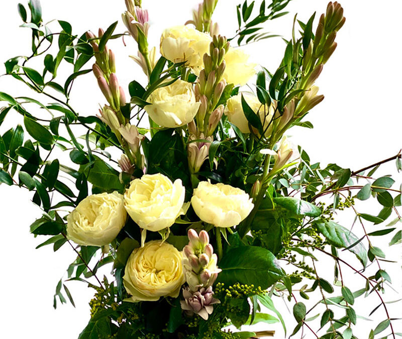 Ramo variado en tonos pastel